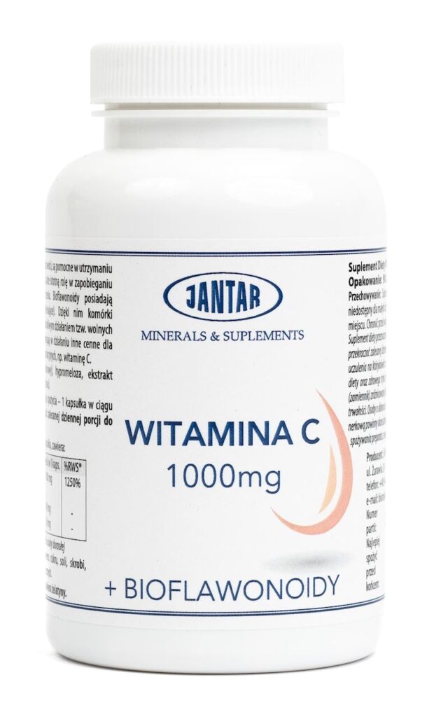 WITAMINA C (1000 mg) 90 KAPSUŁEK – JANTAR