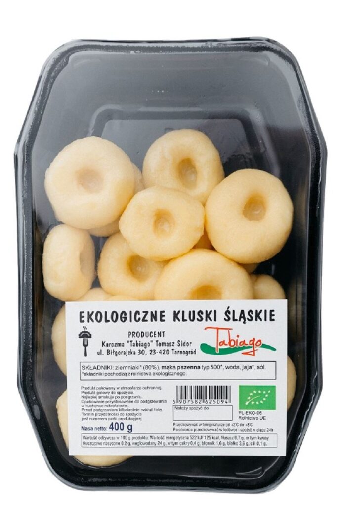 KLUSKI ŚLĄSKIE BIO 400 g –  KARCZMA TABIAGO (NA ZAMÓWIENIE)