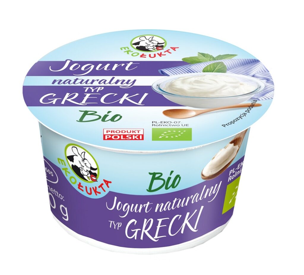 JOGURT NATURALNY TYPU GRECKIEGO BIO 200 g – EKO ŁUKTA