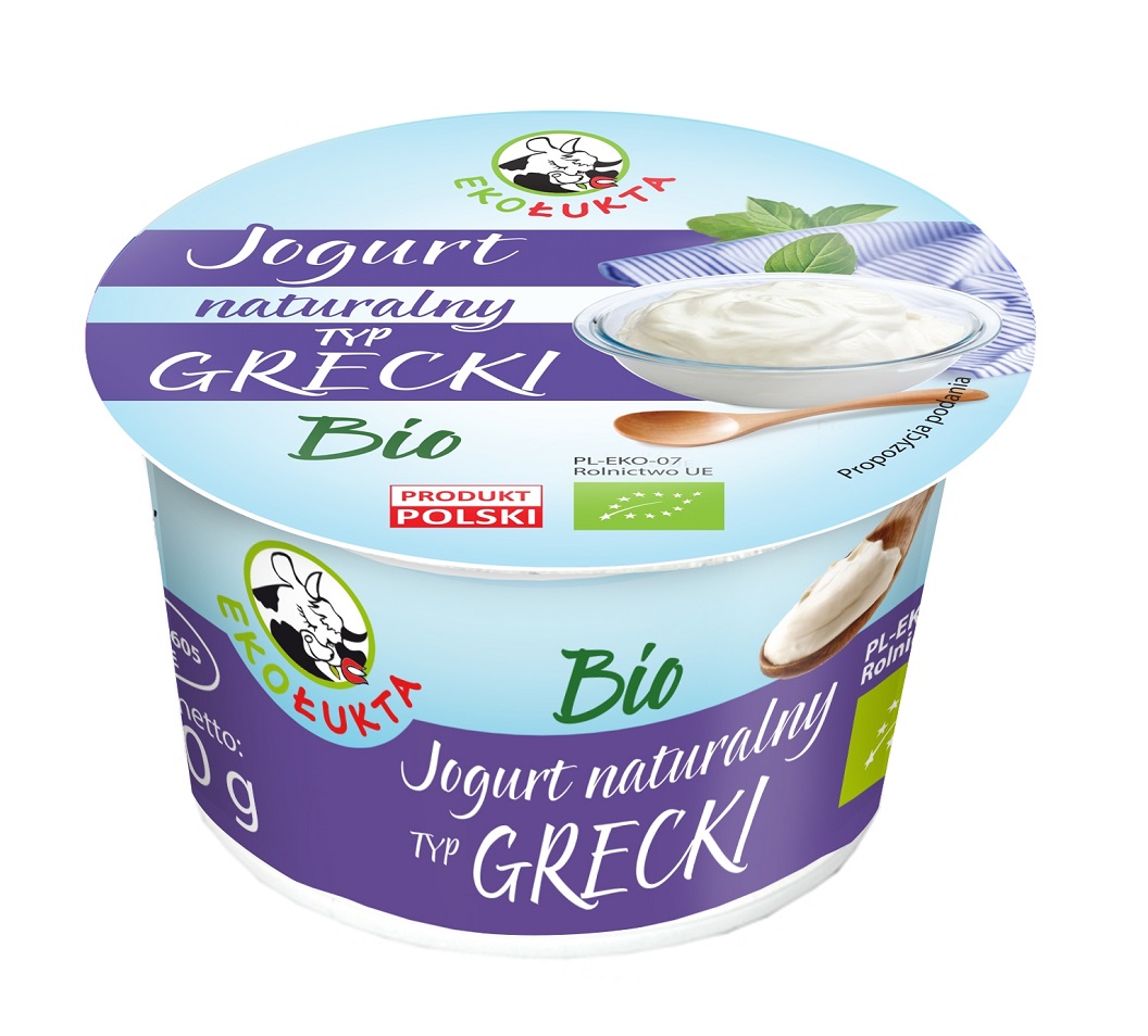JOGURT NATURALNY TYPU GRECKIEGO BIO 200 g - EKO ŁUKTA