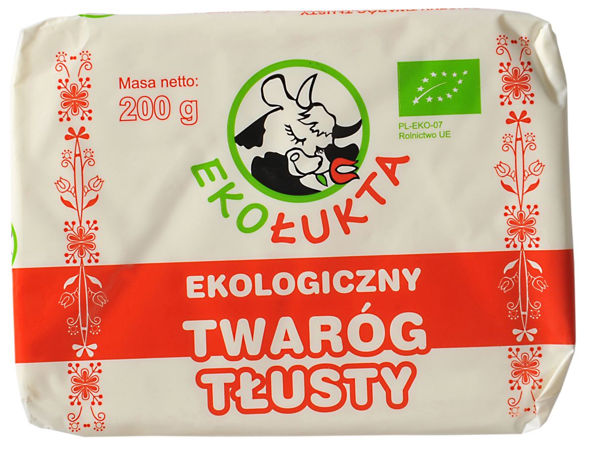TWARÓG TŁUSTY BIO 200 g - EKO ŁUKTA