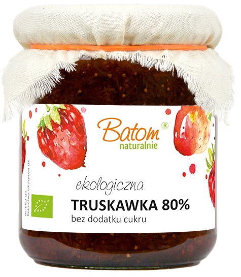 TRUSKAWKA 80 % BIO 260 g – BATOM
