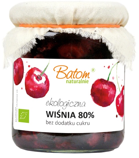WIŚNIA 80 % BIO 260 g – BATOM
