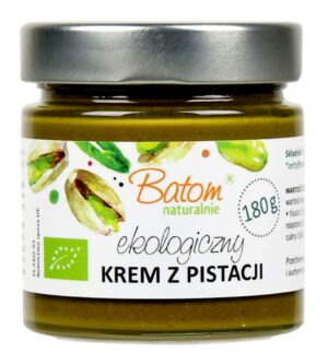 KREM Z PISTACJI 100 % BIO 180 g - BATOM