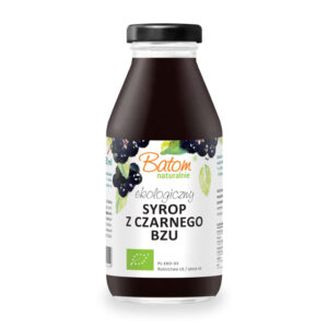 SYROP Z CZARNEGO BZU BIO 330 ml - BATOM
