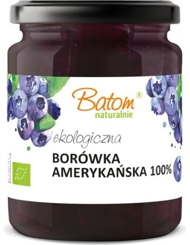 BORÓWKA AMERYKAŃSKA 100 % BIO 240 g – BATOM