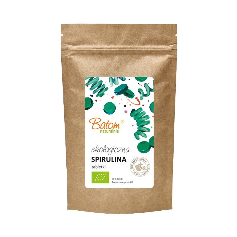 SPIRULINA BIO (400 mg) 625 TABLETEK – BATOM