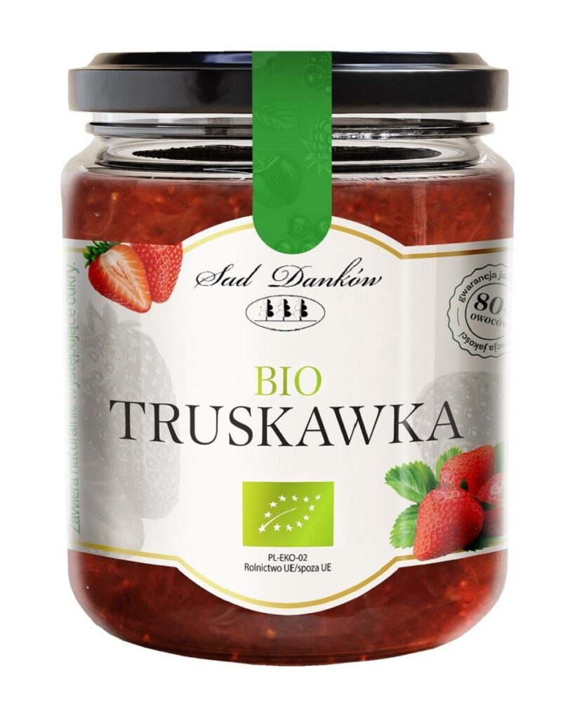 TRUSKAWKA 80 % BIO 260 g – SAD DANKÓW