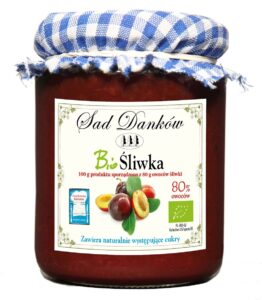 ŚLIWKA 80 % BIO 260 g - SAD DANKÓW