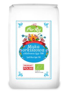 MĄKA ORKISZOWA CHLEBOWA TYP 700 BIO (POLSKA) 500 g - BIO RAJ