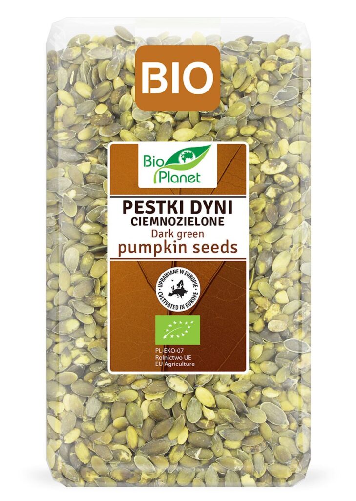 PESTKI DYNI CIEMNOZIELONE (UPRAWIANE W EUROPIE) BIO 1 kg – BIO PLANET