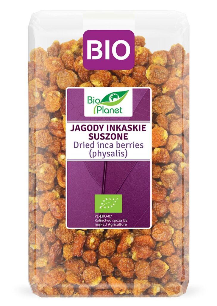 JAGODY INKASKIE SUSZONE BIO 1 kg – BIO PLANET