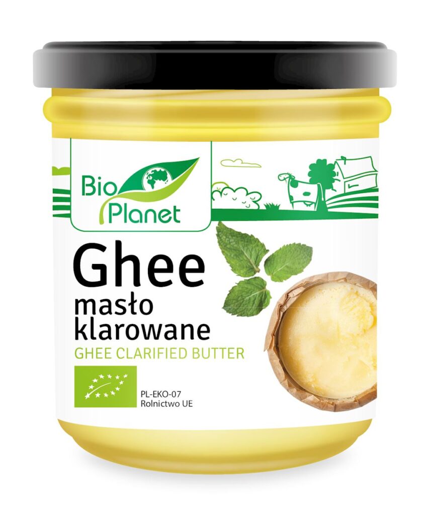 MASŁO KLAROWANE GHEE BIO 250 g – BIO PLANET