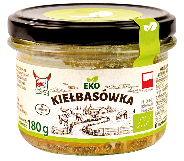KIEŁBASÓWKA BIO 180 g – SMAK EKO