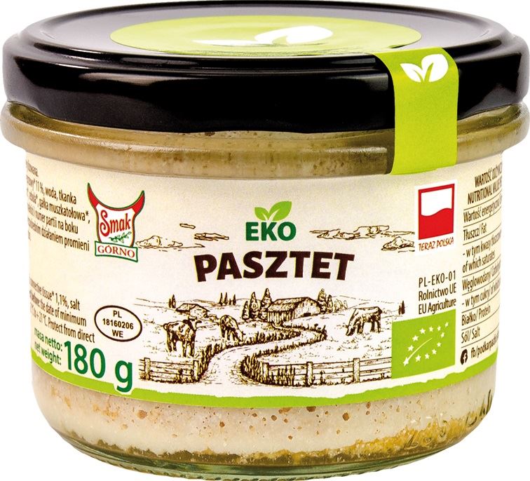 PASZTET BIO 180 g – SMAK EKO