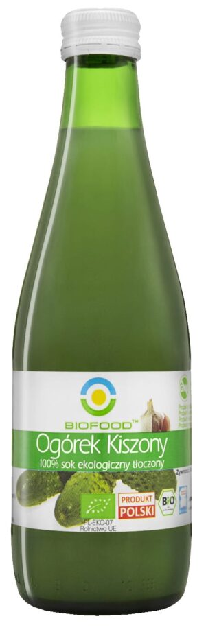 SOK Z OGÓRKA KISZONEGO NFC BEZGLUTENOWY BIO 300 ml - BIO FOOD