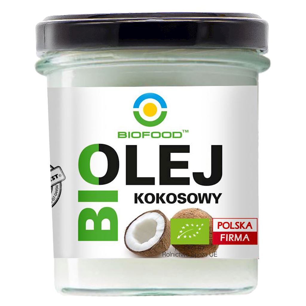OLEJ KOKOSOWY BEZWONNY BIO 260 ml – BIO FOOD
