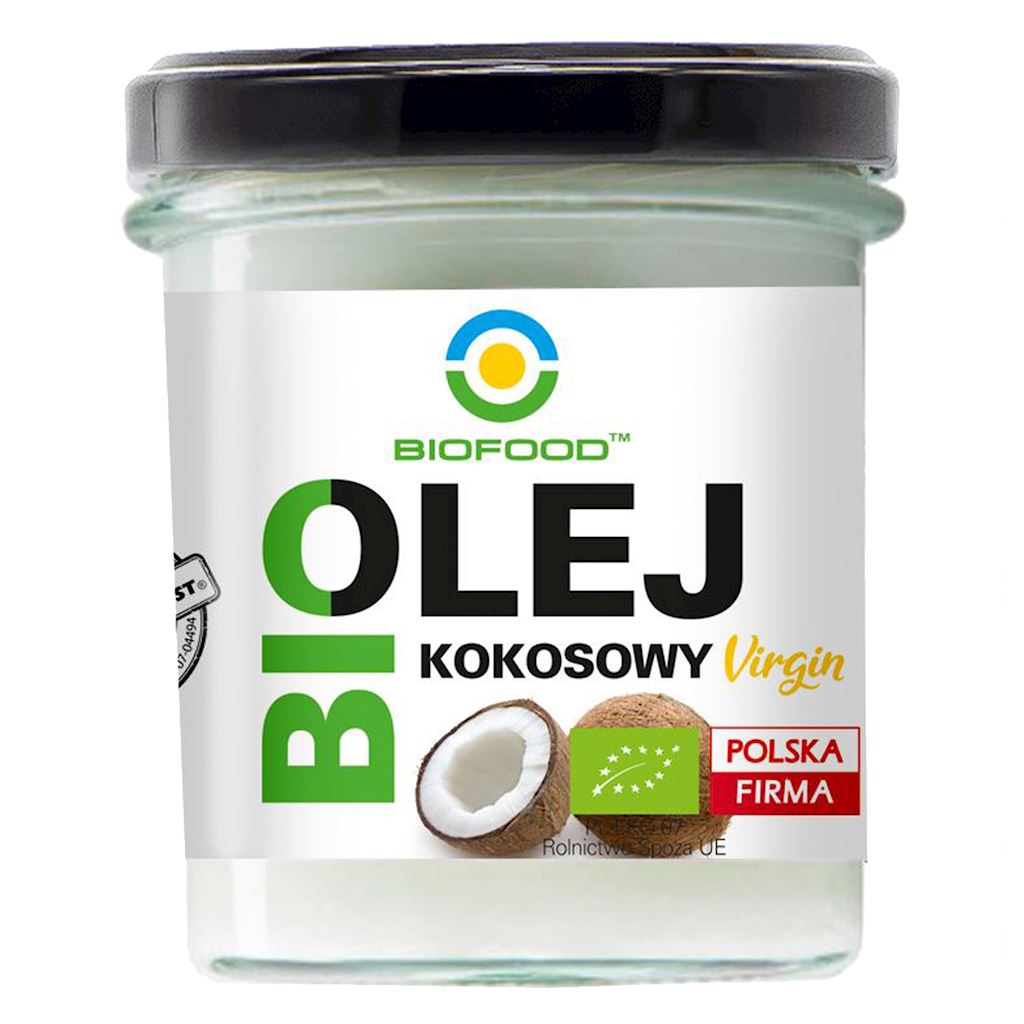 OLEJ KOKOSOWY VIRGIN BIO 260 ml – BIO FOOD