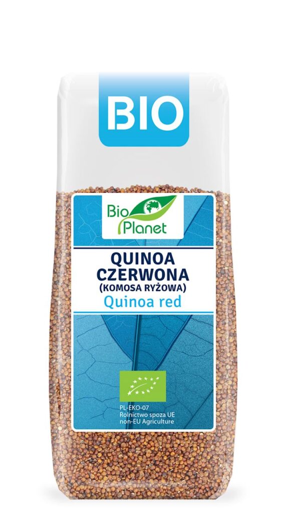 QUINOA CZERWONA (KOMOSA RYŻOWA) BIO 250 g – BIO PLANET