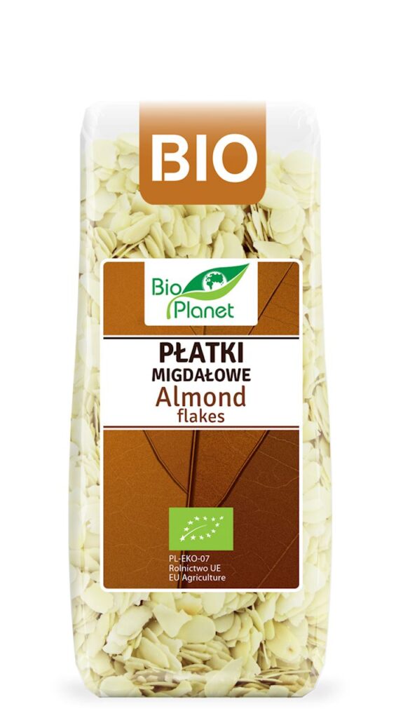 PŁATKI MIGDAŁOWE BIO 100 g – BIO PLANET