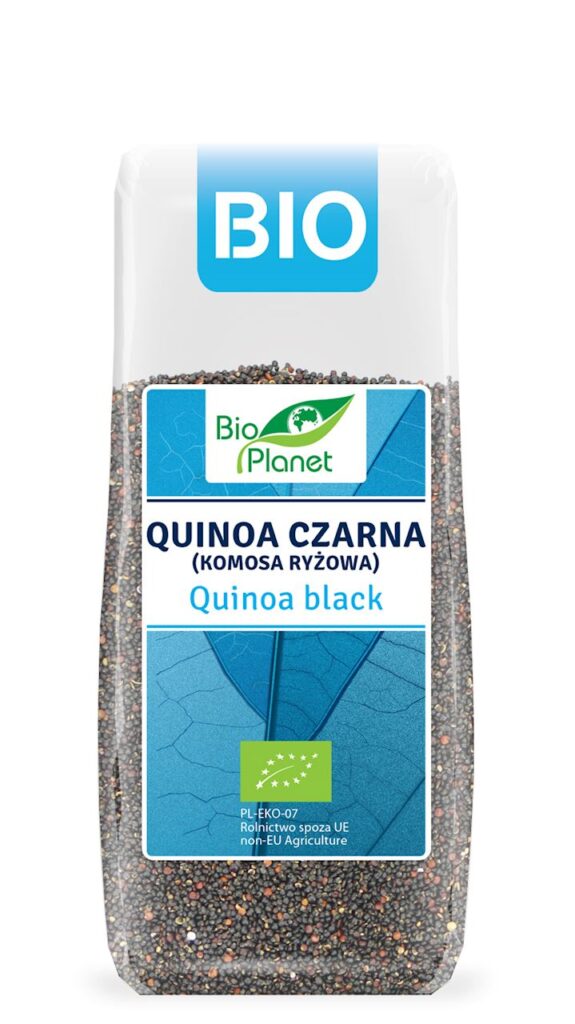 QUINOA CZARNA (KOMOSA RYŻOWA) BIO 250 g – BIO PLANET