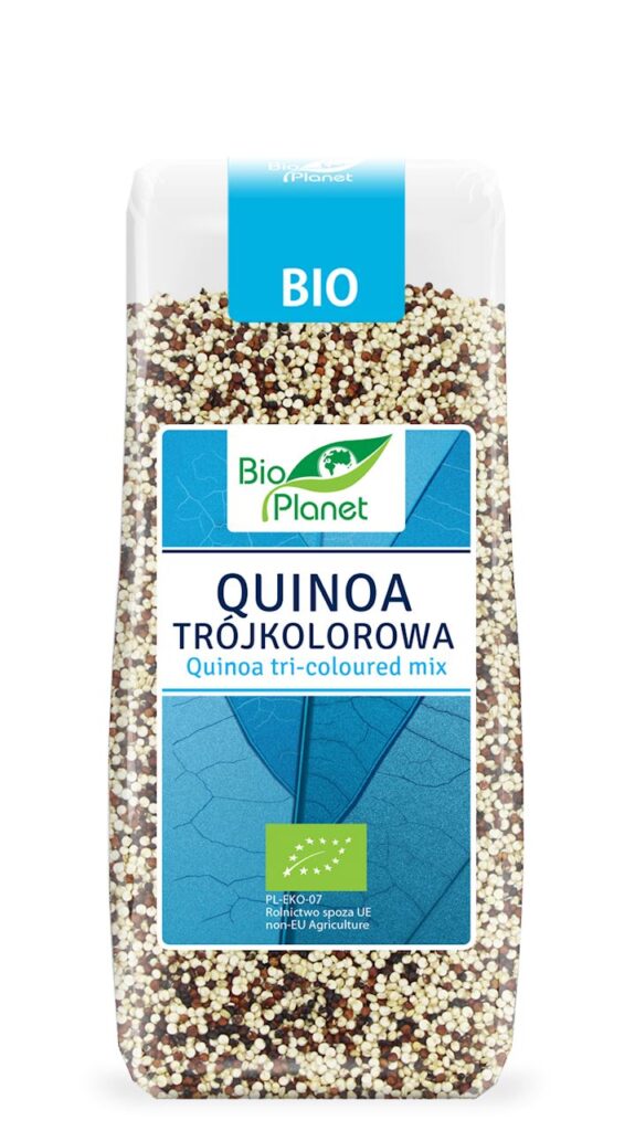 QUINOA TRÓJKOLOROWA BIO 250 g – BIO PLANET
