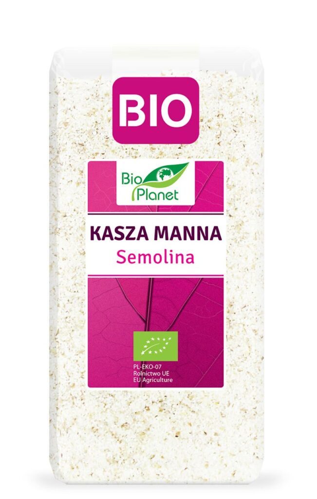KASZA MANNA BIO 500 g – BIO PLANET