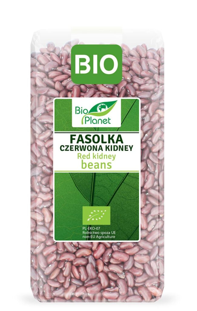 FASOLKA CZERWONA KIDNEY BIO 400 g – BIO PLANET