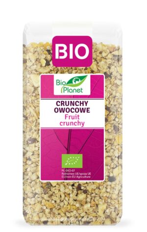 CRUNCHY OWOCOWE BIO 250 g - BIO PLANET