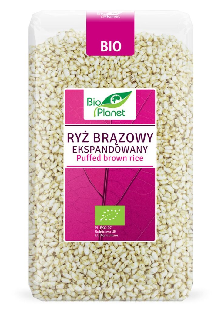 RYŻ BRĄZOWY EKSPANDOWANY BIO 150 g – BIO PLANET
