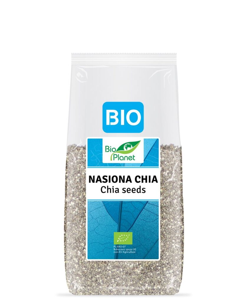CHIA – NASIONA SZAŁWII HISZPAŃSKIEJ BIO 200 g – BIO PLANET