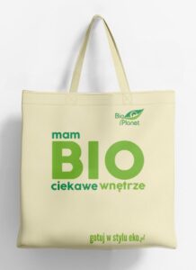 TORBA NA ZAKUPY (BAWEŁNIANA) Z LOGO BIO PLANET