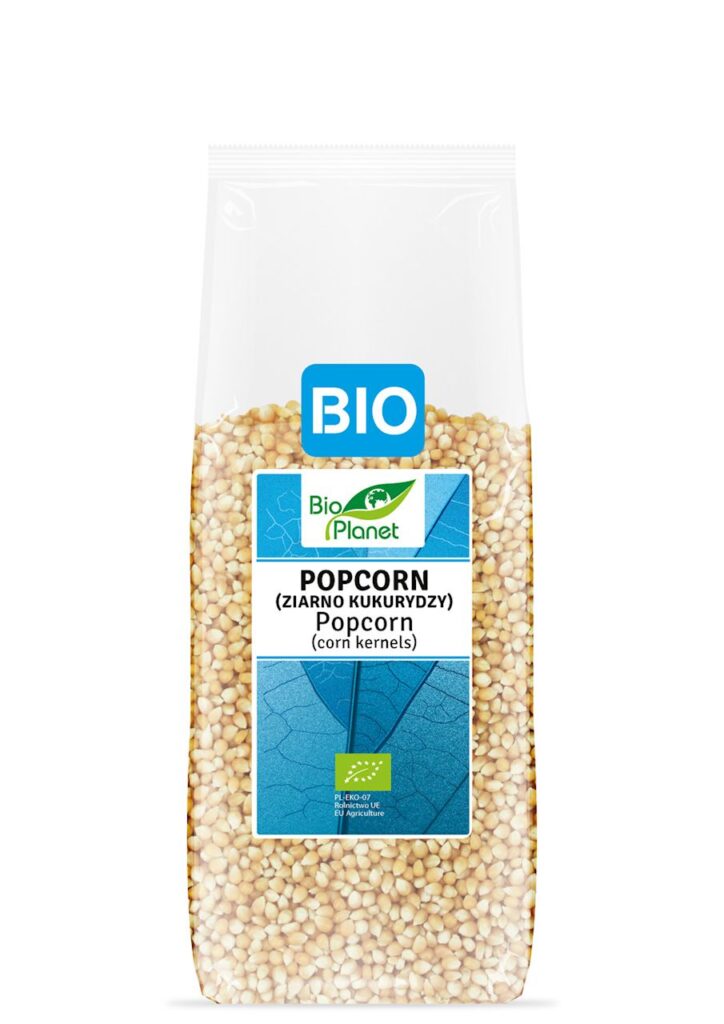 POPCORN (ZIARNO KUKURYDZY) BIO 400 g – BIO PLANET