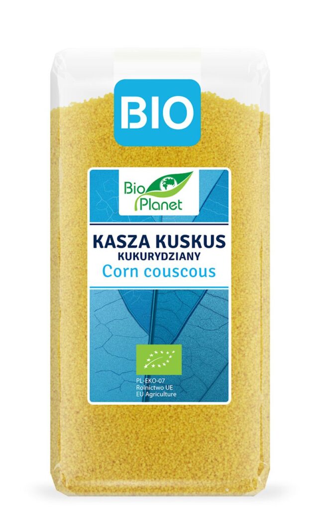 KASZA KUSKUS KUKURYDZIANY BIO 400 g – BIO PLANET