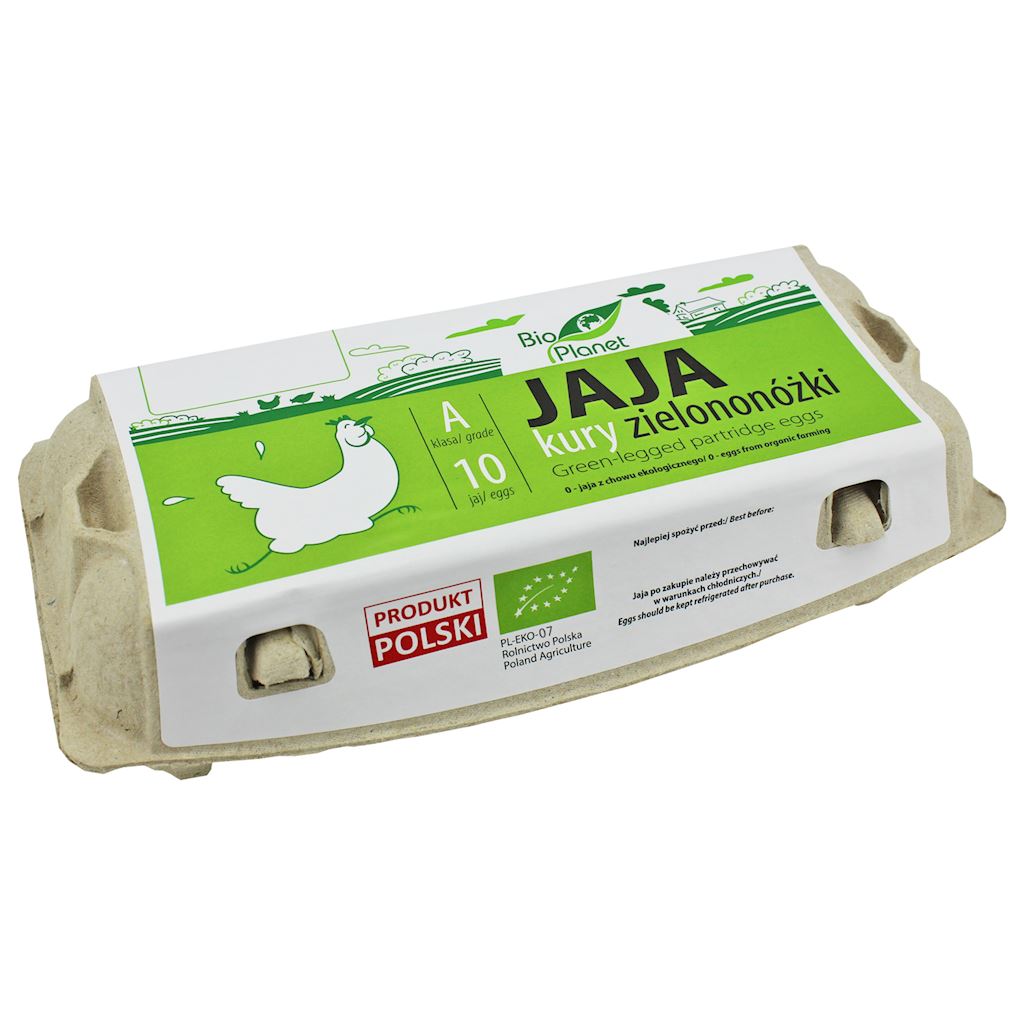 JAJA KURY ZIELONONÓŻKI M BIO (10 szt.) – BIO PLANET