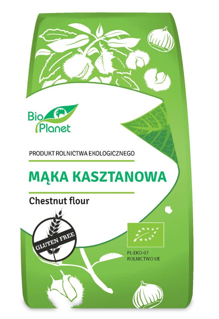 MĄKA KASZTANOWA BEZGLUTENOWA BIO 250 g – BIO PLANET