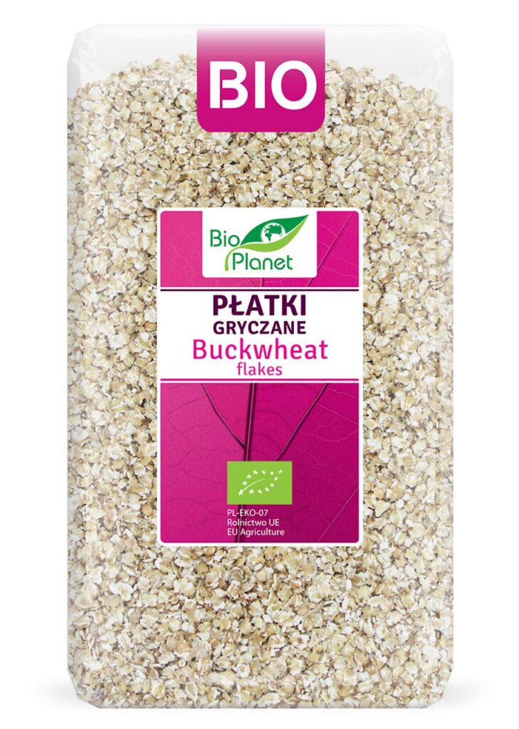 PŁATKI GRYCZANE BIO 600 g – BIO PLANET