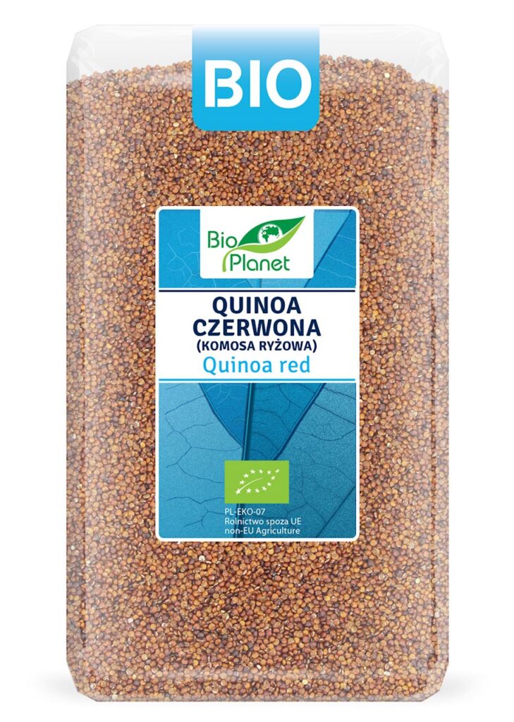 QUINOA CZERWONA (KOMOSA RYŻOWA) BIO 1 kg – BIO PLANET