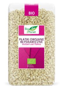 PŁATKI OWSIANE BŁYSKAWICZNE BIO 600 g - BIO PLANET