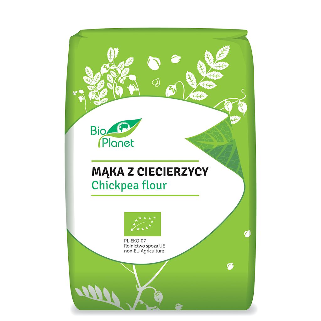 MĄKA Z CIECIERZYCY BIO 400 g – BIO PLANET