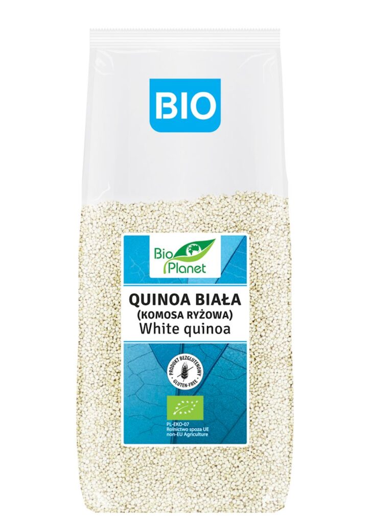 QUINOA BIAŁA (KOMOSA RYŻOWA) BEZGLUTENOWA BIO 1 kg – BIO PLANET