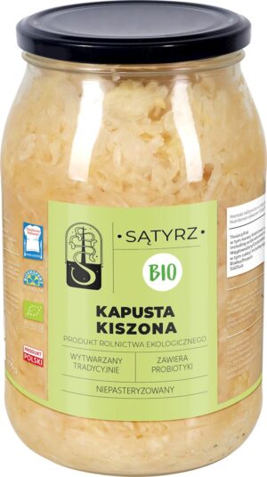 KAPUSTA KISZONA BIO 800 g - SĄTYRZ