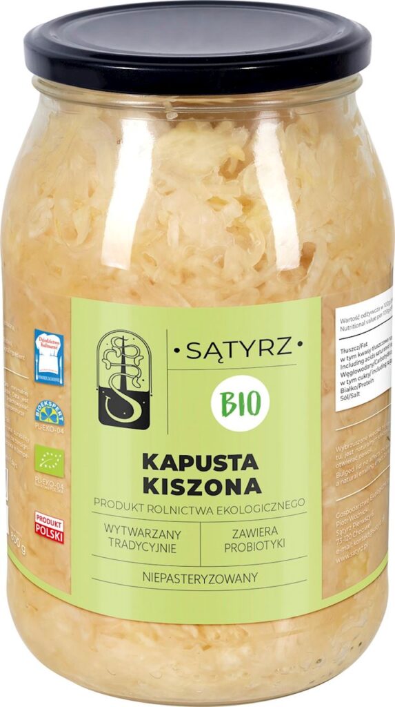 KAPUSTA KISZONA BIO 800 g – SĄTYRZ