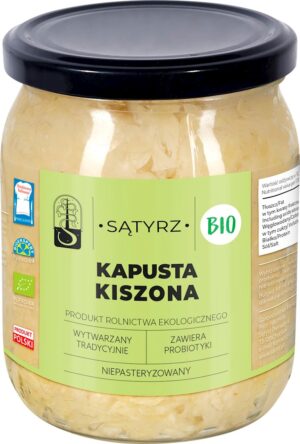 KAPUSTA KISZONA BIO 450 g - SĄTYRZ