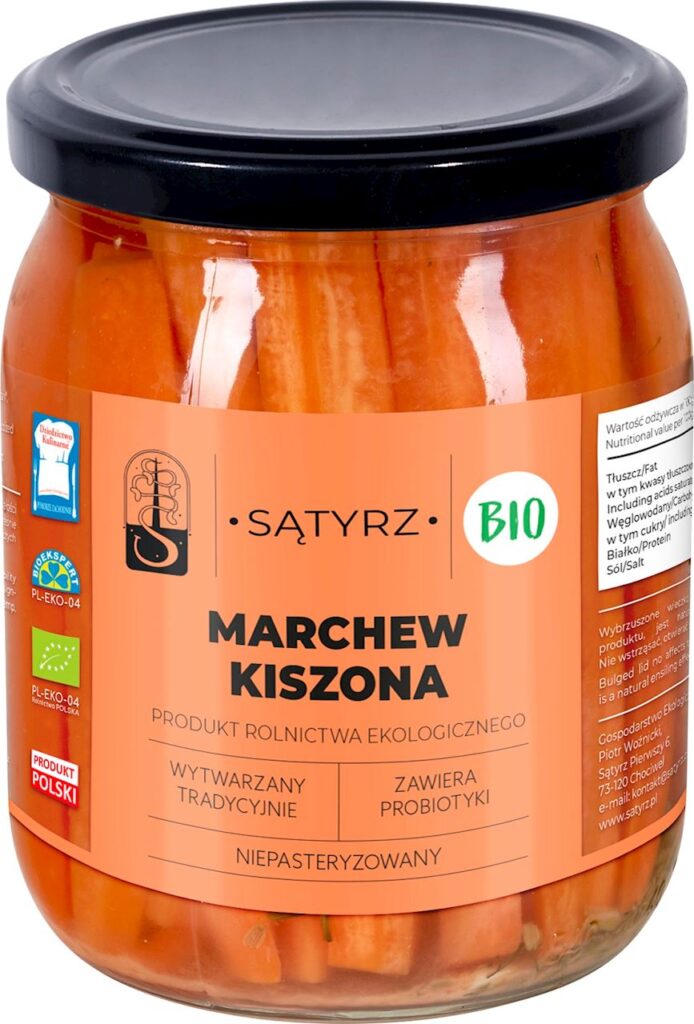 MARCHEW KISZONA BIO 500 g (280 g) – SĄTYRZ