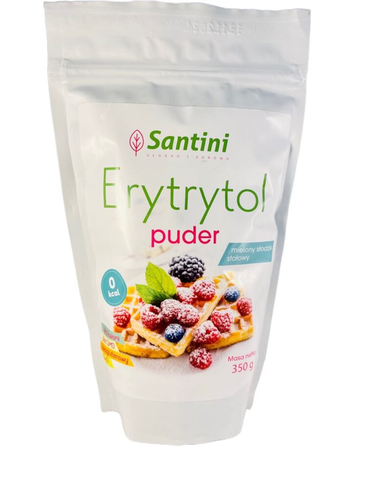 ERYTRYTOL PUDER BEZGLUTENOWY 350 g – SANTINI