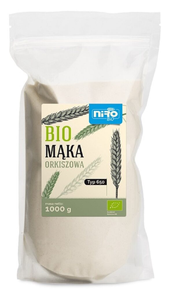MĄKA ORKISZOWA TYP 650 BIO 1 kg – NIRO