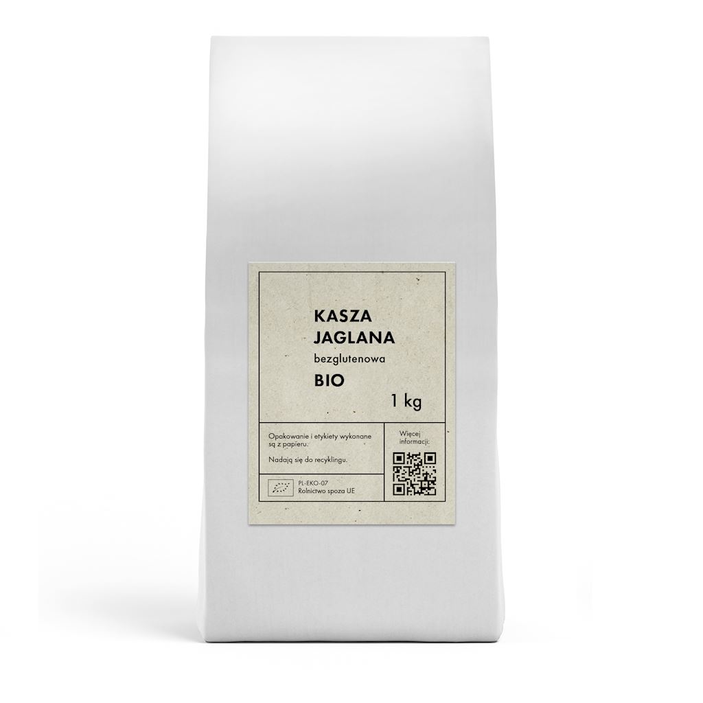 KASZA JAGLANA BEZGLUTENOWA BIO 1 kg – THE PLANET