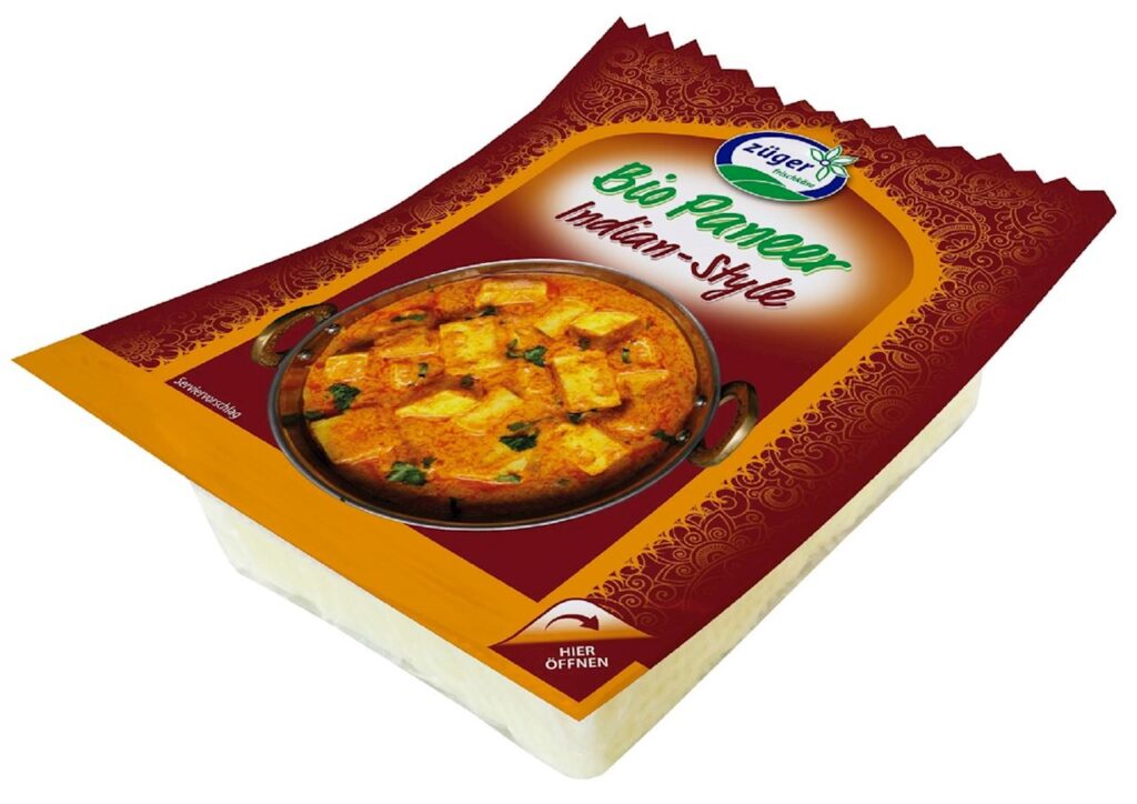 SER INDYJSKI PANEER BIO 200 g – ZUGER