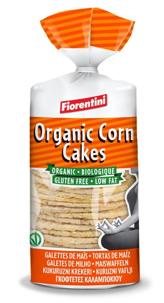 WAFLE KUKURYDZIANE BEZGLUTENOWE BIO 120 g – FIORENTINI